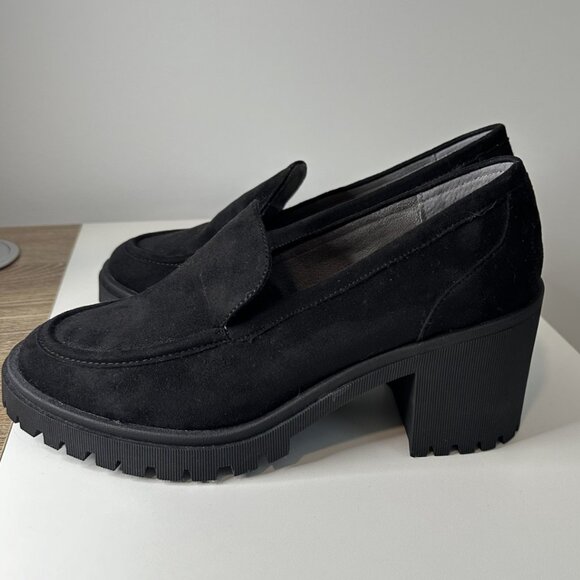 Crown Vintage Block Heel Penny Loafer - Picture 2 of 3